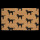 MC158 Fußmatte Türmatte Fussmatte Kokosmatte Motiv Hunde  75*45*1 cm Clayre & Eef