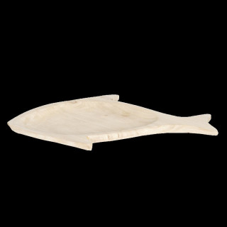 6H1755 Platte Servierplatte Fischplatte Motiv Fisch  51*28*3 cm Clayre & Eef