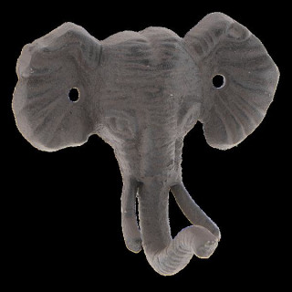 6Y3043 Elefant Garderobe Wandgarderobe Hakenleiste Haken 13*7*11 cm Clayre & Eef