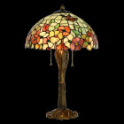 LumiLamp - Tiffany Bleiglaslampe Tischlampe Lampe...