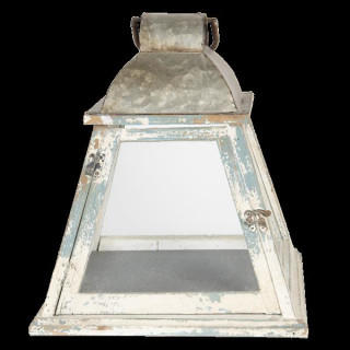 6Y2954 Shabby Style Windicht Laterne Lampe 33*33*37 cm Clayre & Eef