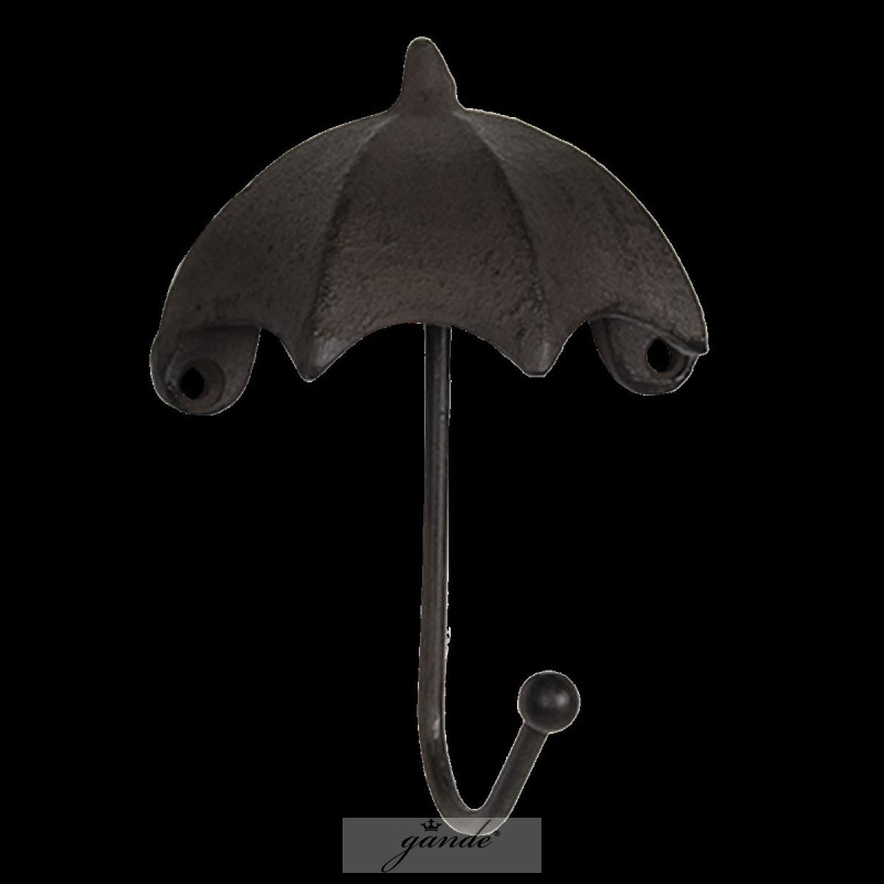 6Y3058 Wandhaken Haken Garderobenhaken Motiv Regenschirm 10*5*13 cm C, 8,39  €