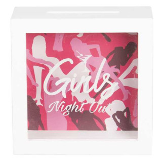 6H1819 Spardose Girls Night Out 15*5*15 cm Clayre & Eef