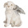 6PR2659 Dekoration Figur Hund mit Flügel 16*13*20 cm Clayre & Eef