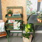 JUB29 Kissen Sitzkissen mit Schaumstoff Füllung Serie Jungle Botanics 40*40 cm Clayre & Eef
