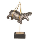 6PR2481 Figur Statur Nilpferd 26*15*43 cm Clayre & Eef