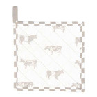 LWC45N Topflappen Kochlappen Serie Life with Cows 20*20...