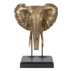 6PR2812 Dekoration Figur Elefantenkopf Elefant 42*30*56...