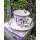 1036 LAVF Lavendel Feld Tasse mit Untertasse und Geschenkkarton Serie Lavender Field 200 ml Easy Life
