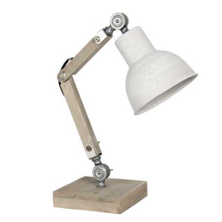 6LMP494N Tischlampe Schreibtischlampe Stehlampe Lampe 15*15*47 cm E27/max 1*60W Clayre & Eef