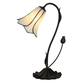 5LL-6046 Lampe Leuchte Tischleuchte Tischlampe Tiffany Bleiglaslampe Ø 17*43 cm E14/max 1*25W Clayre & Eef