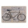 6Y3499 Textschild Blechschild Fahrrad 20*30 cm Clayre & Eef