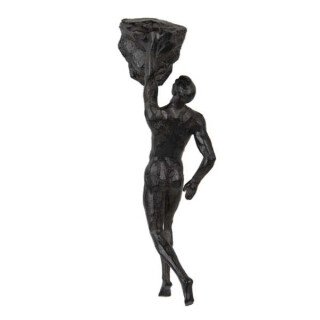 Clayre & Eef - Wanddekoration kletterner Mann - 9 9 32 cm