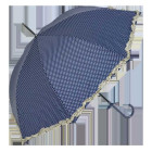 JZUM0030BL Regenschirm in Vintage Retro Style Blau mit...