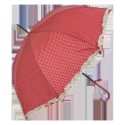 JZUM0030R Regenschirm im Retro Vintage Style Rot mit...