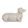 6TE0297 Zauberhafter Hund Dackel Dekoration Skulptur Figur 24*9*13 cm Clayre & Eef