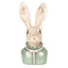 Clayre & Eef - Deko Figur Büste Hase - 19 11 17 cm
