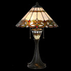 5LL-5392 Tiffany Lampe Tiffanytischlampe Tischlampe Lampe...