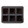 GD109567SL Extra große Eiswürfel Eiswürfelbereiter 5x5 cm Gande-Design