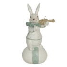Clayre & Eef - Oster-Deko Osterhase Hase auf Osterei...