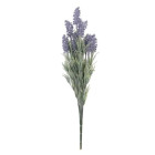 6PL0224 Kunstblume Kunstpflanze Lavendel Lavendelzweig 44...