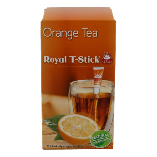 GD635410SL Orangen-Tee Teesticks aromatisierter schwarzer Tee aus Assam Box 30 Stück x 1,9 Gramm Royal T-Stick