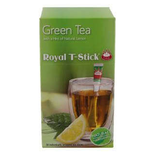 GD205613SL Grüner Tee mit einem Hauch von Zitrone Teesticks Box 30 Stück x 1,9 Gramm Royal T-Stick