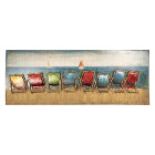 Clayre & Eef - dreidimensionales 3D Wand-Bild Meer...