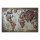 JJWA00055 dreidimensionales 3D Wand-Bild Weltkarte Globus Wand-Gemälde Wand-Dekoration 120*4*80 cm Clayre & Eef
