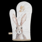 Clayre & Eef - Kochhandschuh Ofenhandschuh Oster-Hase...