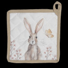 REB45 Topflappen Kochlappen Oster-Hase Serie Rabbits and...