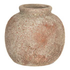6CE1213 Vase Blumenvase Keramikvase Ø 8*8 cm Clayre & Eef