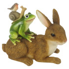 6PR3248 Oster-Hase mit seinen Freunden Frosch Schnecke...