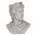 6TE0317L Blumentopf Pflanzschale römischer antiker Kopf 32*19*38 cm Clayre & Eef