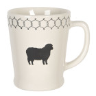 6CEMU0094 Tasse Mug Becher Serie Animal Farm Schaf Lamm...