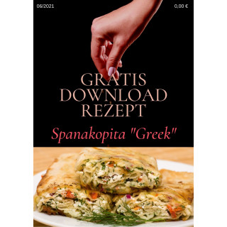 Gratis Download Rezept Spanakopita "Greek"