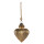K.6GL3107 Christbaumkugel Tannenbaumkugel Kegel Weihnachtsschmuck Ø 10*10 cm Clayre & Eef