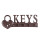 6Y4321 Wandhaken Hakenleiste Garderobenhaken Garderobenleiste Schlüssel 26*3*10 cm Clayre & Eef