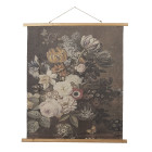 5WK0031 Wandkarte Bild Blumen 80*2*100 cm Clayre & Eef