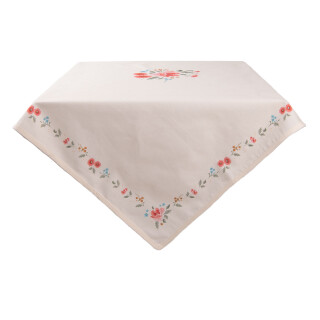 Clayre & Eef - Tischdecke Serie Little Rose Collektion - 100 100 cm