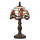 5LL-6156 Tffany-Lampe Tischlampe Tischleuchte Ø 18*32 cm E14/max 1*25W Clayre & Eef/Lumilamp