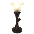 5LL-6103 Tiffany-Lampe Tischlampe Tischleuchte Rose-Ranke...