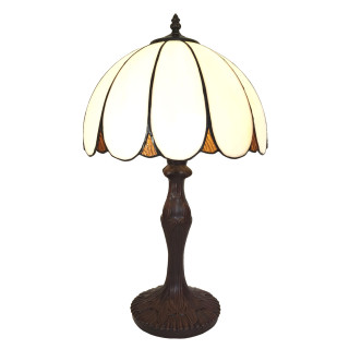 5LL-6147 Tiffany-Lampe Tischlampe Tischleuchte Ø 31*43 cm E27/max 1*40W Clayre & Eef/Lumilamp