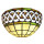 5LL-6150 Tiffany Wandlampe Wandleuchte Lampe 31*15*21 cm E27/max 1*60W Clayre & Eef/Lumilamp