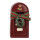 6PR4748 Weihnachtsdeko Briefkasten mit Kranz 8*6*15 cm Clayre & Eef