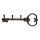 6Y4314 Garderobe Haken Hakenleiste Schlüssel 33*4*14 cm Clayre & Eef