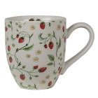WISMU Becher Tasse Mug Serie Wunderfull is the strwaberry...