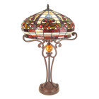 5LL-6142 Tiffany-Lampe Tischlampe Stehlampe Lampe Leuchte...