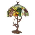 5LL-6130 Tiffany-Lampe-Leuchte Tischlampe Stehlampe Baum...
