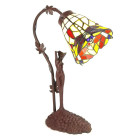 5LL-6132 Tiffany-Lampe-Leuchte Tischlampe Tischleuchte...